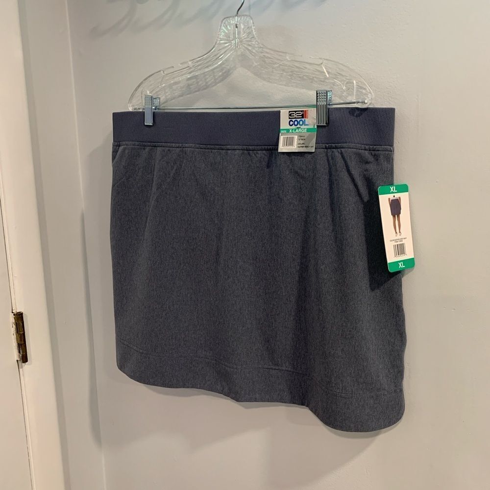 Women's Charcoal Mini Skirt